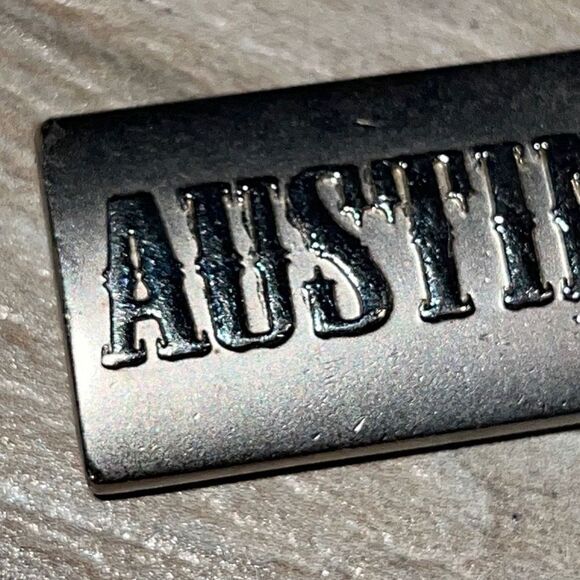 Austin Metal Keychain Name Key Ring Metal Keychain - Picture 2 of 6